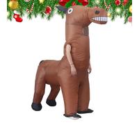 Générique Costume de cheval gonflable pour adulte, déguisement