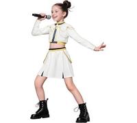 Générique Costume De Démon Pop Cosplay Pour Filles, Tenue De Scène Pour en-fants, Star De La Pop, Cosplay, Tenue De Performance Pour en-fants De 3 À 12 Ans, Tenues Assortie Pour Chanteurs Idoles