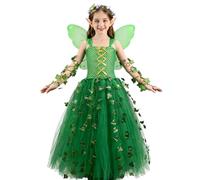 Générique Costume De Fée Pour Filles Tenue fête Halloween avec ailes