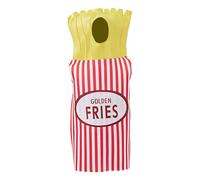 Générique Costume De Frites - Tenue Sur Le Thème De La Malbouffe, Ensemble De Robe De Mascotte De Collation, Costume De Cosplay De Frites De Comédie, Tenue De De Nourriture De Festival Pour Femmes Ad