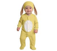 Générique Costume de lapin pour bébé - Tenue de Pâques - Adorable - Combinaison douce - Avec oreilles de lapin - Combinaison mignonne pour les séances photo de Pâques