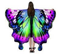 Générique Costume De Papillon | Cape De Papillon Élégant pour Cosplay - Masquerade Party Cosplay Costume Dress Up Shawl for Stage Performance, Halloween Role-Playing