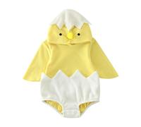 Générique Costume De Petit Poussin Pour Bébés Deguisement Poussin Bebe Unisexe Bébé Poussin À Capuche Animaux Combinaisons À Capuche De Dessin Animé Déguisement Bébé Oeuf Le coq Poules