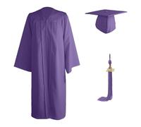 Générique Costume De Remise De Diplôme - 2026 Toge Diplome Robe Unisexe Pour Lycée Et Université Vetement Comprend Robe Un Chapeau À Gland Americain Adulte Femme Homme Ensemble