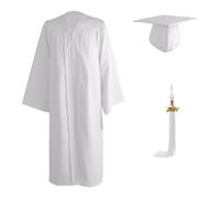 Générique Costume De Remise De Diplôme - 2026 Toge Diplome Robe Unisexe Pour Lycée Et Université Vetement Comprend Robe Un Chapeau À Gland Americain Adulte Femme Homme Ensemble