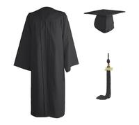 Générique Costume De Remise De Diplôme - 2026 Toge Diplome Robe Unisexe Pour Lycée Et Université Vetement Comprend Robe Un Chapeau À Gland Americain Adulte Femme Homme Ensemble