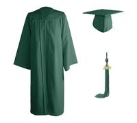 Générique Costume De Remise De Diplôme - 2026 Toge Diplome Robe Unisexe Pour Lycée Et Université Vetement Comprend Robe Un Chapeau À Gland Americain Adulte Femme Homme Ensemble