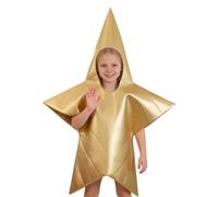 Générique Costume d'Étoile | Forme Étoile Drôle Rétro | Costume Cosplay Halloween, Filles et Garçons | pour les Fêtes, Mascarades, Églises des Dimanches ainsi que les Jeux de Rôle et de Rôles