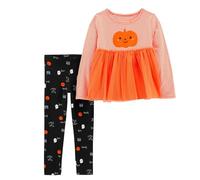 Générique Costume d'Halloween Bébé Garçon 2 Pièces Deguisement Halloween Vetement Halloweens Bebes Pyjama Mois Citrouille Araignée Haut Pantalon Chauve-Souris Cosplay Nouveau-né 0-18
