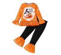 Générique Costume d'halloween Bébé Garçon Halloween Unisexe Pyjamas Déguisements pour Ensemble de Pijama Habillage Chauve- Souris Cadeau Bebe