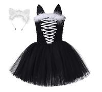 Générique Costume d'halloween Fille, Deguisement Scream Halloween Halloween BéBé Mon 1Er Robe Bebe Fille DéGuisement SorcièRe Magique pour Costume 3 Ans DéGuisement 5 Ans Ensemble VêTements