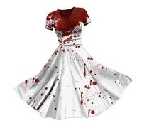 Générique Costume d'Halloween/Noël pour femme, grande taille, robe sexy, robe d'Halloween, costume de carnaval, vampire, zombie, infirmière, docteur de peste, sorcière, costume de carnaval pour Noël