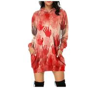 Générique Costume d'Halloween pour Femme Robe Rétro Médiévale Renaissance Viking de Soirée Cocktail Elegante Vintage A-Line Toussaint cosplay, Halloween, carnaval