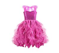 Générique Costume d'halloween pour Fille,Enfant Deguisement Médiévale DéContracté Robe Midi Déguisement Halloween Anniversaire Gothique Cosplay Spooktacular Fêtes, Anniversaires, 2-10 Ans