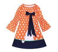 Générique Costume d'halloween pour Fille Gothique Lolita Robe Halloween Family Fantaisie Sorcière Enfant de Vampire Deguisement Squelette Carnaval Mascarade 3-16 Ans