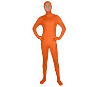 Générique Costume d'Noël Costume de Cosplay élégant,Robe de Cour pour Jeu rôle,Tenue Moulante Couleur Unie,médiéval(Orange,XL)
