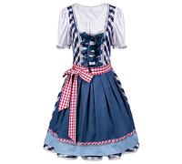 Générique Costume d'Oktoberfest pour femmes Bavière Allemande Oktoberfest d'uniforme Femme De Chambre Cosplay Vêtements Robe Festival