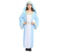 Générique Costume Enfant Berger Joseph Déguisement Jésus Tenue à Thème de Noël Dress Up Idéal pour Fêtes et Représentations de Crèche Carnaval Cadeau pour Garçons