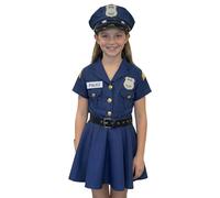 Générique Costume Enfant Garçon Déguisement Policier Pour Spectacle Et Carnaval Tenue D'Agent Avec Badge Déguisement De La Loi Pour Enfant Vigilant