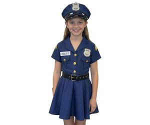 Générique Costume Enfant Garçon Déguisement Policier Pour Spectacle Et Carnaval Tenue D'Agent Avec Badge Déguisement De La Loi Pour Enfant Vigilant