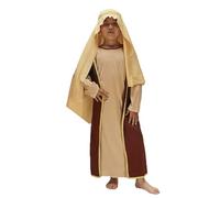 Générique Costume Enfant Unisexe Costume De Prophète Pour Reconstitution Biblique Et Fête De Noël Tenue De Saint Homme Déguisement Biblique Enfant Sage