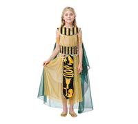Générique Costume Enfant Unisexe Déguisement De Pharaon Égyptien Pour Spectacle Et Carnaval Tenue De Roi Du Nil Déguisement Antique Enfant Hiératique