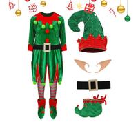 Générique Costume Fée De Noël Set Robe De Fête Classique Respirant Enfant