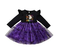 Générique Costume Fille Halloween, Deguisement Bebe Halloween Fille Deguisement Chauve Souris DéGuisement SorcièRe Costume Scream Ensemble BéBé éTé VêTements Ensemble De VêTements