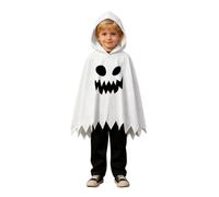 Générique Costume Halloween Bébé Fille Garçon Déguisement Halloween Bébé Unisexe 3 Mois-3 Ans Ensemble 2 Pièces Cosplay Fantôme Cape + Pantalon