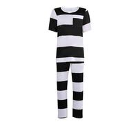 Générique Costume Halloween,Costume D'Halloween Cosplay Tenue De Prisonnier Pour FêTes à ThèMe ÉVéNements Et Festivals Tenue De Style MéDiéVal