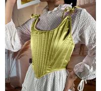 Générique Costume Halloween Femme Gaine Amincissante Corset Robe Medievale Ceinture Réglable Crochets Ventre Plat Body Gainant Post Partum Contrôle Tummy Ferme Brassiere Seamless Respirant