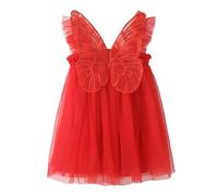 Générique Costume Halloween pour Filles d'halloween Mascarade Déguisement Petite Sorcière Chauve-Souris Fille Enfant Tutu Robe 3-12 Ans
