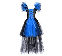 Générique Costume Halloween SorcièRe, Deguisement Halloween Bebe 1 An Robe De SorcièRe MéDièVale DéGuisement Chauve Souris Femme Costumes Fille DéGuisement Fille 3 Ans