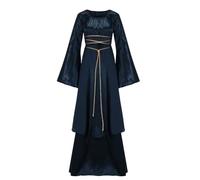 Générique Costume Horreur Adulte Velours Princesse Taille Tenue Petit Couple Sexy Robe Rouge Femme Médiévale Renaissance Ado Deguisement Halloween Citrouille S