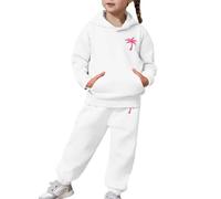 Générique Costume Jogging Enfant Fille Survêtement Ensemble Maillots de pour Enfants Street Dancewear Filles Ensembles Pantalon et Haut Tenue Running