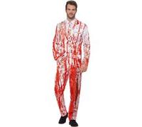 Generique - Costume Mr. Ensanglanté Adulte L Rouge G