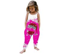 Générique Costume Noel Bebe, Le Costume Du Pere Noel Vetement Combinaisons Une PièCe Famille Impirmé Des Cerfs NoëL Ensemble Bebe Fille 0-3 Mois Pour DéCoration PèRe De NoëL SoiréE