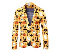 Générique Costume Noël Homme Veste À Manches Longues Thème Halloween Style Décontracté Tenue De Soirée Élégante Pour Célébrations Festives