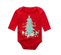 Générique Costume Pere Noel Bebe Combinaison Bébé Garçon Ensemble Mariage Annee 50 Enfant Garcon Body Hauts Pantalons Chapeau Chaussettes Carnaval Mon Premier (Rouge1#a,3-6 Mois)