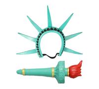Générique Costume Statue de la Liberté - PU, bandeau de déesse, couvre-chefs légers | Coiffure de mascarade de fête de Festival, accessoires de cheveux pour femmes pour jeu de rôle