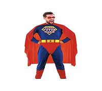 COSTUME SUPER FUTUR MARIÉ EVG HOMME TAILLE UNIQUE Bleu, Turquoise, Ciel, Marine