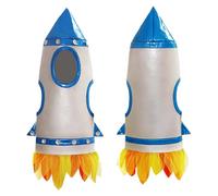 Générique Costumes Cosplay Carnaval Fusée et costume pour enfants,idéal pour les carnavals,les représentations sur scène et Halloween