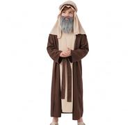 Générique Costumes De Cosplay - Vêtements d'Événement de Style Arabe | Déguisement de Âgé pour Adultes - Destiné aux Adolescents Hommes pour Fêtes, Performances, Spectacles sur Scène et