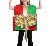 Générique Costumes de Noël pour | Haut sans Manches Cosplay Enfant | Vêtements Festifs De Jeu De Rôle,Pour Garçons Et Filles Fêtes À Thème Photos De Famille Spectacles Carnaval