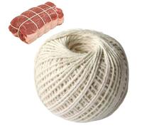 Générique Cotton Twine Roll, Multi Use Strong String Cord, Baking Butcher Wrapping Rope with Flexibility, DIY Crafting Kitchen Kit, String Rope with Sturdy Style, Twine Cord for Gardening Knitting