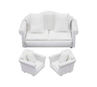 Générique Couch de - canapé de Maison de | Couchés Miniatures | 1/12 Dolls House Decor | Meubles de Salle Miniature à l'échelle | Maisons de s Jouets de Meubles canapés