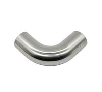 Générique Coude à 90 degrés soudé sans Soudure en Acier Inoxydable SS304/SS316L de 19 mm à 108 mm, Joint de Tuyau de qualité sanitaire Poli de qualité Alimentaire(SS316L,38mm)