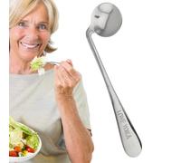 Générique Coude Fourchette Cuillère | Cuillère à Manger coudée Auto-alimentée | Ustensile d'allaitement Auto-alimenté Pratique et sûr pour Les Personnes âgées et Les Personnes âgées