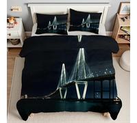 Générique Couette 140x200 LumièRes Edredon Pont Couette 1 Personne pour Lit 90x190 cm, Microfibre Soft Couettes 4 Saisons avec 2 Taie d'oreiller 65x65, Couettes sans HousseT5192