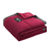 Générique Couette Été, Couette Legere Douceur Et Confor,Lavable Cooling Couette Imprimée,Couverture Lit 1 Personne,140X200cm,Beaucoup De Couleurs Disponibles,Red,Grey,Blue,Green (Red, 100 * 140cm)